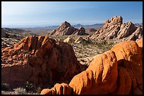 Aztec Sandstone formations, Whitney Pocket. Gold Butte National Monument, Nevada, USA ( color)