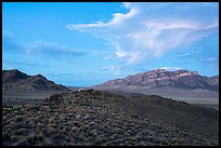 Sagebrush slopes and Worthington Mountains. Basin And Range National Monument, Nevada, USA ( color)