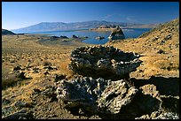 Tufa formations. Pyramid Lake, Nevada, USA