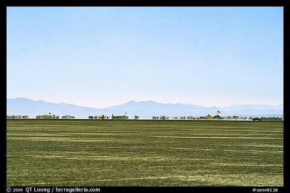 Black Rock City, a temporary community, Black Rock Desert. Nevada, USA