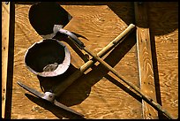 Old mining equipment. Nevada, USA ( color)