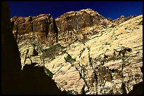 High cliffs. Red Rock Canyon, Nevada, USA