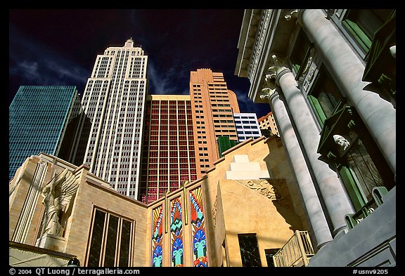 New York New York casino. Las Vegas, Nevada, USA