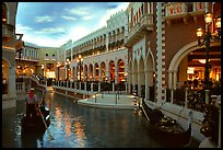 Interior of the Venetian casino. Las Vegas, Nevada, USA ( color)