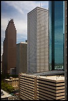 Skyline District. Houston, Texas, USA ( color)