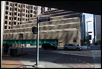 Skyline District Street. Houston, Texas, USA ( color)