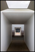 Corridor, Centennial Pavilion, Rice University. Houston, Texas, USA ( color)
