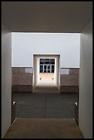 Doors, James Turrel Skyspace, Rice University. Houston, Texas, USA ( color)