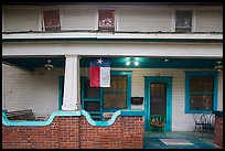 House with Texas flag. Houston, Texas, USA ( color)