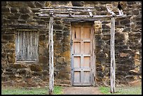 Quarters for the Native Americans, Mission San Jose. San Antonio, Texas, USA