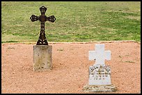 Tombs, Mission San Jose. San Antonio, Texas, USA ( color)