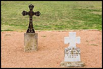 Tombs, Mission San Jose. San Antonio, Texas, USA