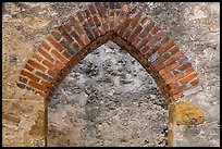 Portal, Convento, Mission San Jose. San Antonio, Texas, USA