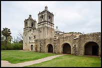 Mission Concepcion. San Antonio, Texas, USA ( color)