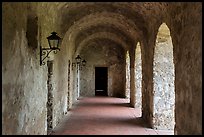 Gallery, Mission Concepcion. San Antonio, Texas, USA ( color)