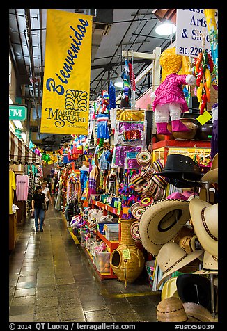 Market Square. San Antonio, Texas, USA (color)