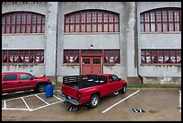 Side of Cowtown Coliseum. Fort Worth, Texas, USA ( color)