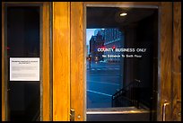 Entrance of Texas School Book Depository,. Dallas, Texas, USA ( color)