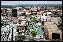 Aerial view of University of Texas. Austin, Texas, USA ( color)