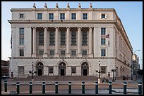 Post office and courthouse, late afternoon. San Antonio, Texas, USA ( color)