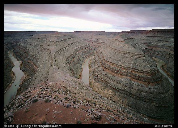 Goosenecks of the San Juan River. Utah, USA