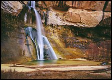 Lower Calf Creek Falls, Grand Staircase Escalante National Monument. USA ( color)