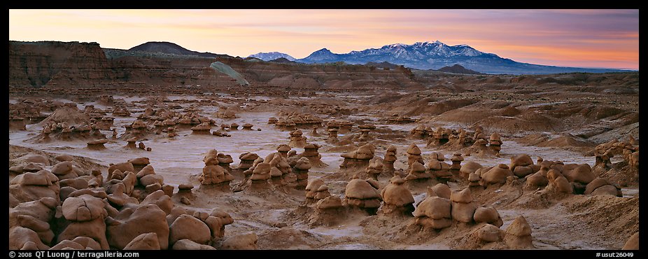 Goblin Valley landscape. Utah, USA (color)