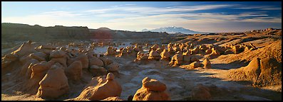 Goblin Valley scenery. Utah, USA (Panoramic color)