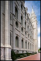 Salt Lake Mormon Temple. Utah, USA ( color)