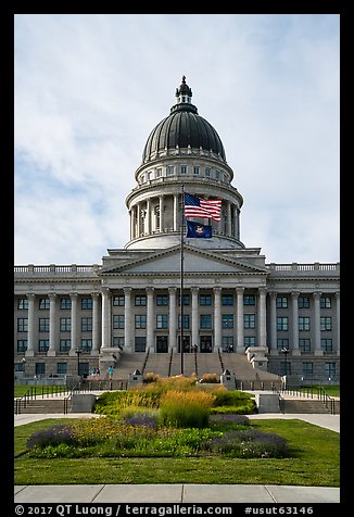 Utah Capitol. Utah, USA (color)