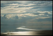 Water shimmering, Great Salt Lake. Utah, USA ( color)