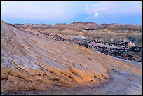 Moon and Cockscomb Anticline. Grand Staircase Escalante National Monument, Utah, USA ( color)