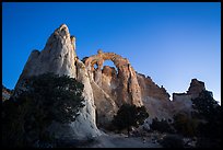 Grosvenor Arch at dawn. Grand Staircase Escalante National Monument, Utah, USA ( color)
