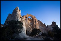 Grosvenor Arch at dawn. Grand Staircase Escalante National Monument, Utah, USA ( color)