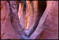 Series of arches in Peek-a-Boo slot canyon. Grand Staircase Escalante National Monument, Utah, USA ( color)