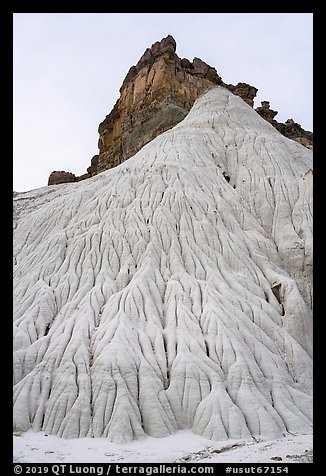 Eroded silt stone. Grand Staircase Escalante National Monument, Utah, USA (color)