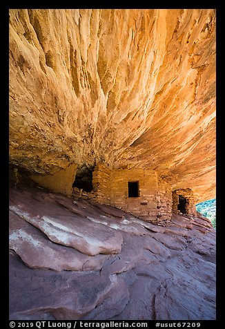 House on Fire Ruin, Mule Canyon. Bears Ears National Monument, Utah, USA (color)