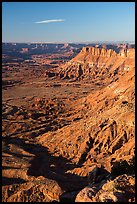 Canyon Rims at sunset. Bears Ears National Monument, Utah, USA ( color)