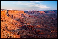 Indian Creek from Needles Overlook. Bears Ears National Monument, Utah, USA ( color)