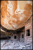 Fallen Roof House, Road Canyon. Bears Ears National Monument, Utah, USA ( color)