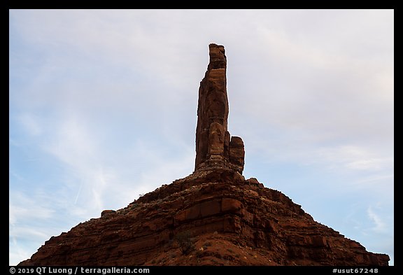 Monolith, Valley of the Gods. Bears Ears National Monument, Utah, USA (color)