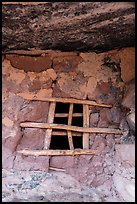 Lattice Window, Jailhouse Ruin. Bears Ears National Monument, Utah, USA ( color)