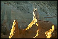 Large Entrada sandstone monoliths, Kodachrome Basin State Park. Utah, USA