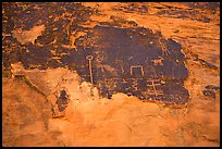 Petroglyphs. Bears Ears National Monument, Utah, USA ( color)