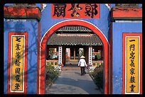 Even far in the south, cultural chinese influence is obvious. Temple near Ha Tien