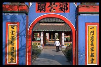 Even far in the south, cultural chinese influence is obvious. Temple near Ha Tien