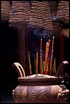 Incense stick and coils. Cholon, District 5, Ho Chi Minh City, Vietnam ( color)