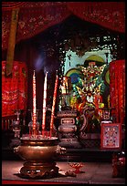 Altar. Ho Chi Minh City, Vietnam (color)