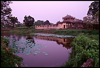 Imperial library and pond, citadel. Hue, Vietnam ( color)