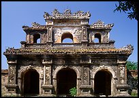 Gate, Hue citadel. Hue, Vietnam